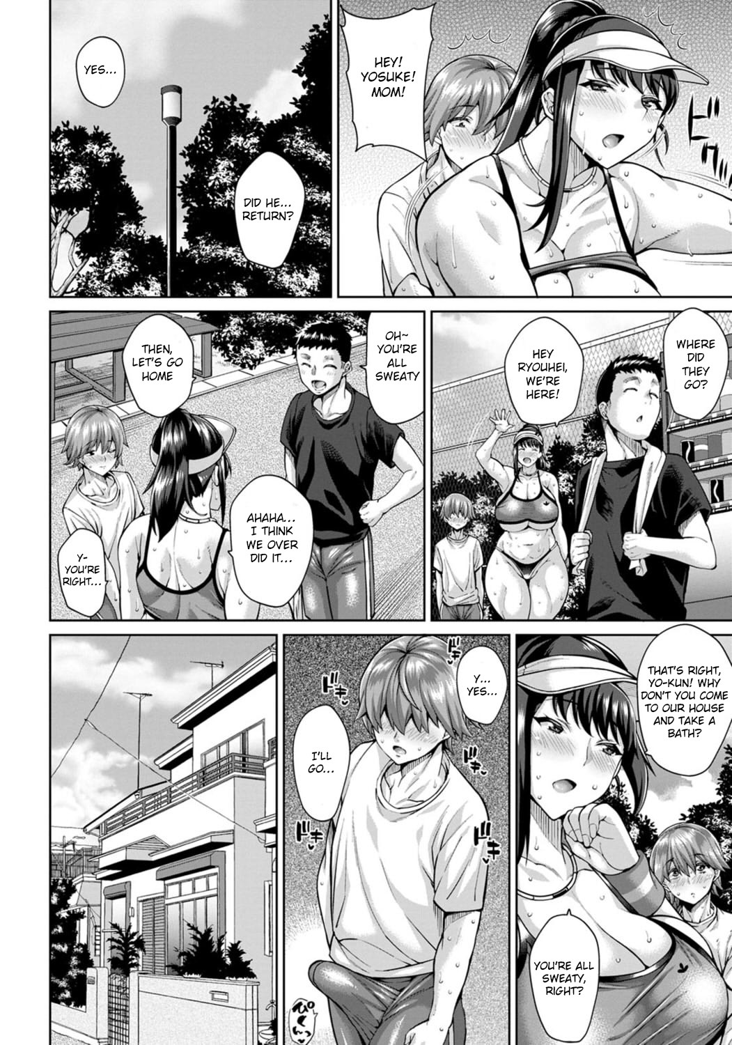 Hentai Manga Comic-Sweaty And Dirty Mating With My Friend's Mother-Read-14